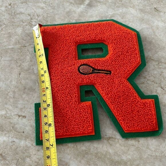 Letter Sweater Tennis Initial R - Picture 3 of 4